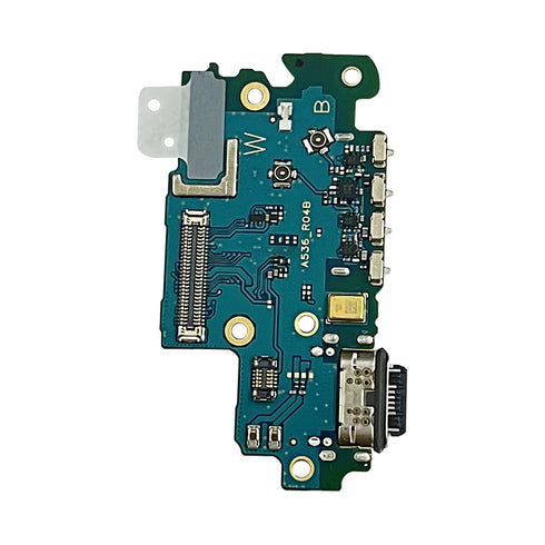 USB Charger Charging Port Dock Connector Ribbon Flex Cable PCB Board Replacement Compatible for Ga-la-xy A53 5G SM-A536B, SM-A536B/DS, SM-A536U...