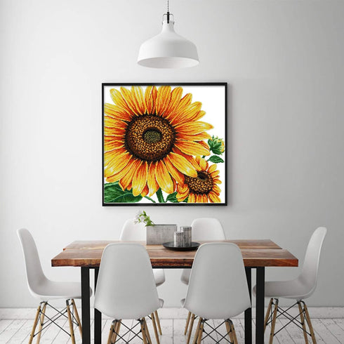 ITSTITCH Stamped Cross Stitch Kits Pre-Printed Cross-Stitching Starter Kit for Beginners Adults, Embroidery Needlework Kits Wall Decorations (Stam...