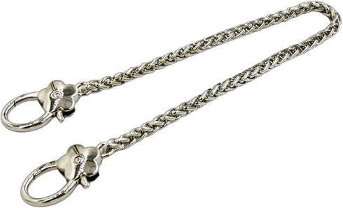 Replacement Metal Lantern Chain For Handbag Or Shoulder Strap Bag Purse Silver 23.62inch...