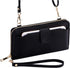 K . A Womens Wristlet Wallet Crossbody Bag Cellphone Purse Handbag RFID Card Slots 2 Strap Wrist...