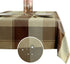 Rectangle Tablecloth Plaid Style Polyester Table Cloth Spillproof Dust-Proof Wrinkle Resistant Heavy Weight Table Cover for Kitchen Dinning Tablet...