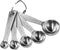 U-Taste Teaspoon Tablespoon Measuring Spoons: 18/8 Stainless Steel Measure Scoop Set of 5, 1/4 TSP, 1/2 TSP, 1 TSP, 1/2 TBSP & 1 TBSP, Metal Kitch...