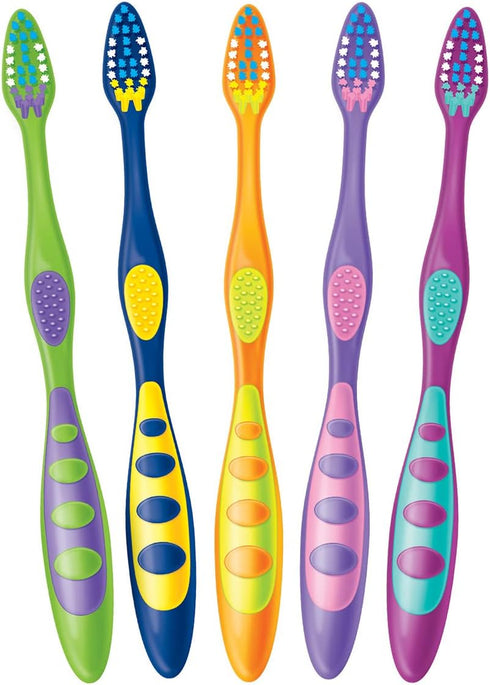 Dr. Fresh Manual Kids' Extra Soft Toothbrushes - Pack of 2...
