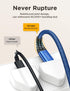 AINOPE [3M/10FT USB C Extension Cable Nylon Braided USB C Extender USB 3.2(10Gbps) Sync Transfer 100W/5A Fast Charging Compatible with USB C Hub/D...