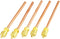 5 Pcs Air Conditioner Spare Part 6mm Copper Tube OD Filling Access Valve Monodirectional CT-340...