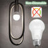 E26 LED Bulb, 40W Equivalent Light Bulb, 6W Medium Screw Base Bulb, Non-Dimmable, Daylight White 5000K 4 Packs...