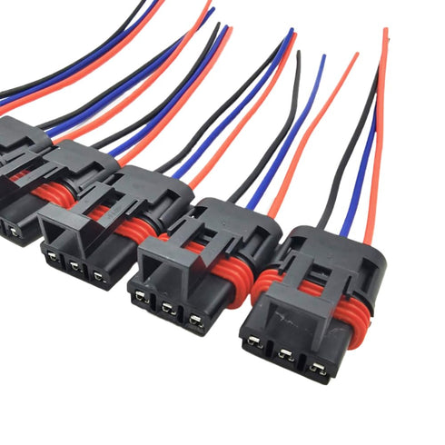 DSkoiph 6 Pack Pulse Power Bus Bar Harness Plug Connector Pigtail Compatible with Polaris 2018-2024 Ranger XP 1000 / RZR/Pro RS1...