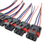 DSkoiph 6 Pack Pulse Power Bus Bar Harness Plug Connector Pigtail Compatible with Polaris 2018-2024 Ranger XP 1000 / RZR/Pro RS1...