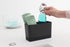 Brabantia x3 Microfiber Cleaning Pads (Dark Gray, Light Gray, Jade Green) Absorbent Spongy Hygenic Pads for Kitchen Washing, Drying, Counters, Mir...