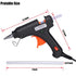 Hot Glue Gun, Upgraded 20W High Temp Mini Hot Melt Glue Gun Kit with 50pcs Glue Sticks(4.0'' x 0.27") for DIY Projects, Arts and Crafts, Home Quic...