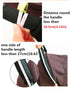 2Pcs/Pair Removable Zipper PU Leather Bumper Handlebar Sleeve Protect Case for Baby Stroller Dust-Proof Cover...