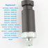 Oil Pressure Sensor Switch Sending Unit 19244500 1S6635 PS262 Compatible with Cadillac Chevy Astro C1500 K1500 Pickup G10 Suburban S10 Blazer Taho...