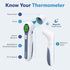 Alcedo Forehead and Ear Thermometer for Adults, Kids, and Baby | Digital Infrared Thermometer for Fever | Touchless, Instant Read, Medical Grade |...