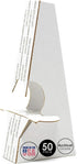 Golden State Art, Cardboard Easel Back, Self Stick Easel Stand, Archival Quality Acid-Free, 5 Inch Double Wing, Display Signs Pictures Brochures P...