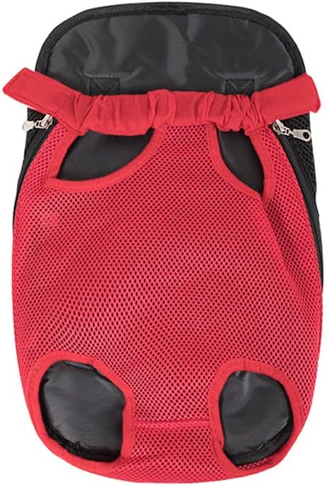 Pet Carrier Backpack, Legs Out Adjustable Pet Front Cat Dog Carrier Backpack, Easy-Fit Dog Travel Backpack Carrier for Hiking Camping for Small Me...