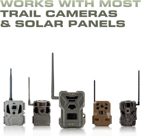 TreeDude2 Trail Camera Mount, Game Camera Mount w/Dual 360°Ball Joints, Robust Glass-Filled Nylon for Outdoor, Hunting Camera Mounting Bracket wit...