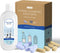 10 Bottles Compatible with Tineco Cleaning Solution 500ml Per Bottle Lavender Scents and Orange Scents Floor Cleaner Compatible with All Robot Vac...