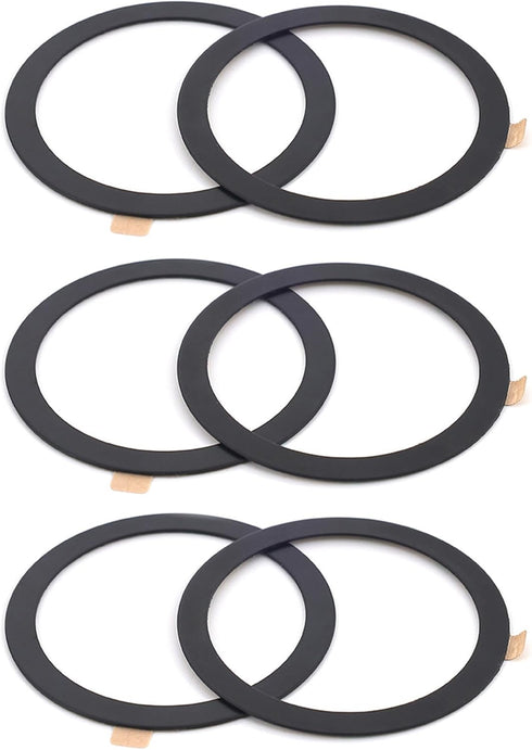 TENOC Universal Metal Ring Sticker Compatible with Magsafe/Magnetic Charger for iPhone/Samsung/Android All Cellphones, Magnetic Mount/Phone Holder...