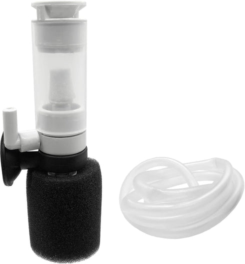 Ultra Quiet Mini Sponge Fish Filter 3-in-1 Biochemical Sponge Water Cleaner Air Pump Filter for Small Aquarium Fish Tank...