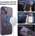 KANGHAR Case Designed for iPhone 15 Plus Magnetic Clear Full Camera Protector Cover Anti-Yellowing Shockproof Slim Case for Women Men Compatible w...