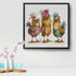 KYOQFVN Hen Chicken Cross Stitch Kits, 11CT Counted Cross Stitch Kits for Adults, Stamped Cross Stitch Patterns Needles Supplies, Beginner Embroid...