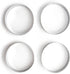 Fox Run English Muffin Ring Molds, Set of 4, Stainless Steel...