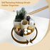 360°Rotating Makeup Organiser Brush Holder, Milky White Cosmetic Organisers with 5 Compartments, Multifunctional Skincare Storage Perfume Jeweller...
