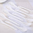 White Porcelain Spoons Coffee, Tea, Yogurt and Ice-cream, Cutlery Fitting Ceramic Spoons 5 Inch Set of 10...