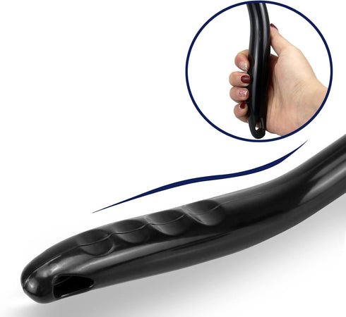 Car Windshield Cleaning Tool, Windshield Cleaner with 4 Washable and Reusable Microfiber Pads and Extendable Handle, for Auto Glass Wiper...