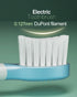 Sonic Rechargeable Kids Electric Toothbrush, 3 Modes with Memory, 35000 Strokes, IPX7 Waterproof,8 Soft Bristles Heads for Boys Girls Ages 3+ 4-7,...