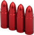 TOMALL Valve Stem Caps Red Bullet Compatible with Pickup SUV Tires...