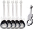 Guitar Spoons Coffee Teaspoon Set, ESRISE Stainless Steel Dessert Spoon with Guitar Opener, Cute Tea Spoons for Christmas Birthday (Silver)...