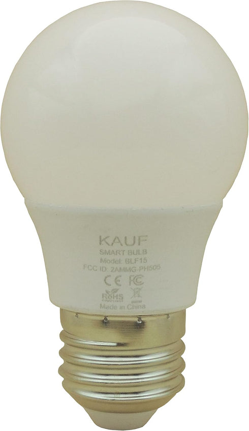 KAUF A15 RGBWW Smart Bulb with ESPHome, Compatible with Tasmota, Made for Home Assistant......