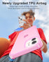 for iPhone 12 Pro Max Case Clear, Transparent Jelly Protective Silicone Phone Case with Design for Women Girly Cute Simple, Thin Slim Fit Soft Fle...