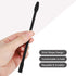 Gartful Black Silicone Stir Sticks Kit for Epoxy, 1pcs Silicone Spatula for Resin, 2pcs Large Silicone Stir Sticks, 4pcs Small Silicone Sticks, DI...