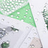 1050 Pieces Clear Water Dewdrop Embellishments, CCOZN Card Making Supplies Clear Beads Water Droplets Waterdrop Resin Beads for DIY Scrapbooking C...