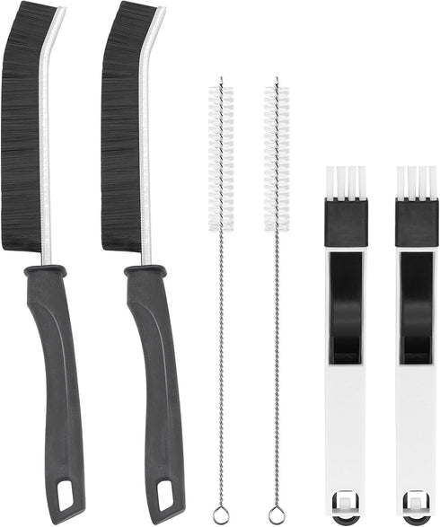 2Pcs Gap Cleaning Brush, 2 Drinking Straw Cleaning Brush, 2Pcs Window Groove Cleaning Brush Tools Set...