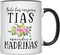 YouNique Designs Will You Be My Godmother Proposal Mug, 11 Ounces, La Madrina Gifts from Godchild, Godmother Gifts from Godchild (Black Handle)...