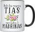 YouNique Designs Will You Be My Godmother Proposal Mug, 11 Ounces, La Madrina Gifts from Godchild, Godmother Gifts from Godchild (Black Handle)...