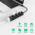USB to Ethernet Adapter, atolla 3 Ports USB 3.0 Hub with 10/100/1000 Mbps LAN RJ45 Gigabit Network Adapter, Supports Windows 10/8/7, Mac OS, Linux...