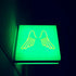 4 Pack LED Green Light Bulbs - A19 9Watts with E26 Base 60w Equivalent LED Green Bulb for Wedding Halloween Christmas Party Bar Decor, Porch, Home...