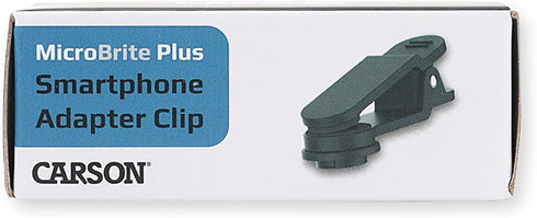 Carson Smartphone Digiscoping Adapter Clip for MicroBrite Plus 60x-120x LED Lighted Pocket Microscope with CarsonCam Phone App Converts into Power...