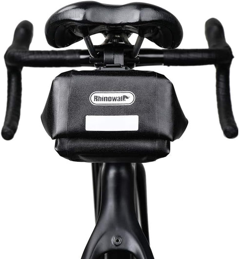 Rhinowalk Bike Saddle Bag Waterproof Bicycle Under Seat Bag Quick Disassembly Rainproof Mountain Road Bike Seat Bag Bicycle Professional Cycling A...