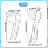8 Pack Toothbrush Cover for Protecting Oral-B Replacement Brush Heads Electric Toothbrush, Portable Travel Brush Heads Caps, Convenience for Trave...