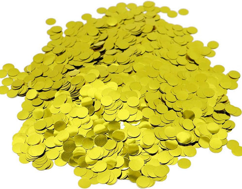 VCOSTORE 5000 Pieces Tissue Paper Confetti Circles, 1 cm Round Paper Table Confetti Circle Dots, Suitable for Birthday Wedding Party Decoration an...