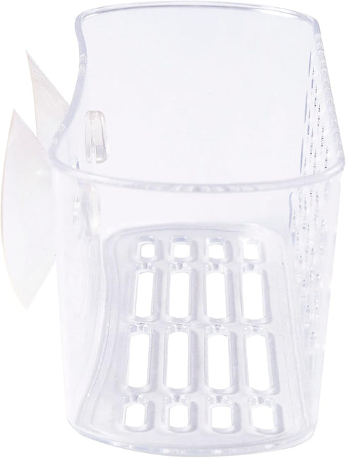 Kenney Small Suction Cup Basket Caddy, Clear...