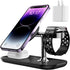 3 in 1 Wireless Charger for MagSafe, MAKAQI Magnetic Wireless Charging Station for iPhone 15/14/13/12,Apple Watch, AirPods 3/2/Pro?Cable and Wall ...