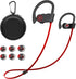 Bluetooth Headphones, Wireless Headphones 16H Playtime Wireless Earbuds with Mic Stereo in-Ear Earphones, IPX7 Waterproof Sports Headphones Sound ...