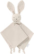 LAWKUL Baby Lovey Organic Cotton Muslin Soft Security Blankets Comfy Lovie for Infant Boy Girls Unisex Bunny Khaki...