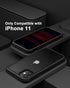 for iPhone 11 Crystal Clear Case, with Multicolor Protective Shockproof Bumpers, Not Yellowing Anti Scratch Transparent Hard PC Back & Soft Silico...